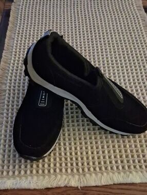 Sporto Black Slip-On Men’s Casual Sneakers Sz 10.5